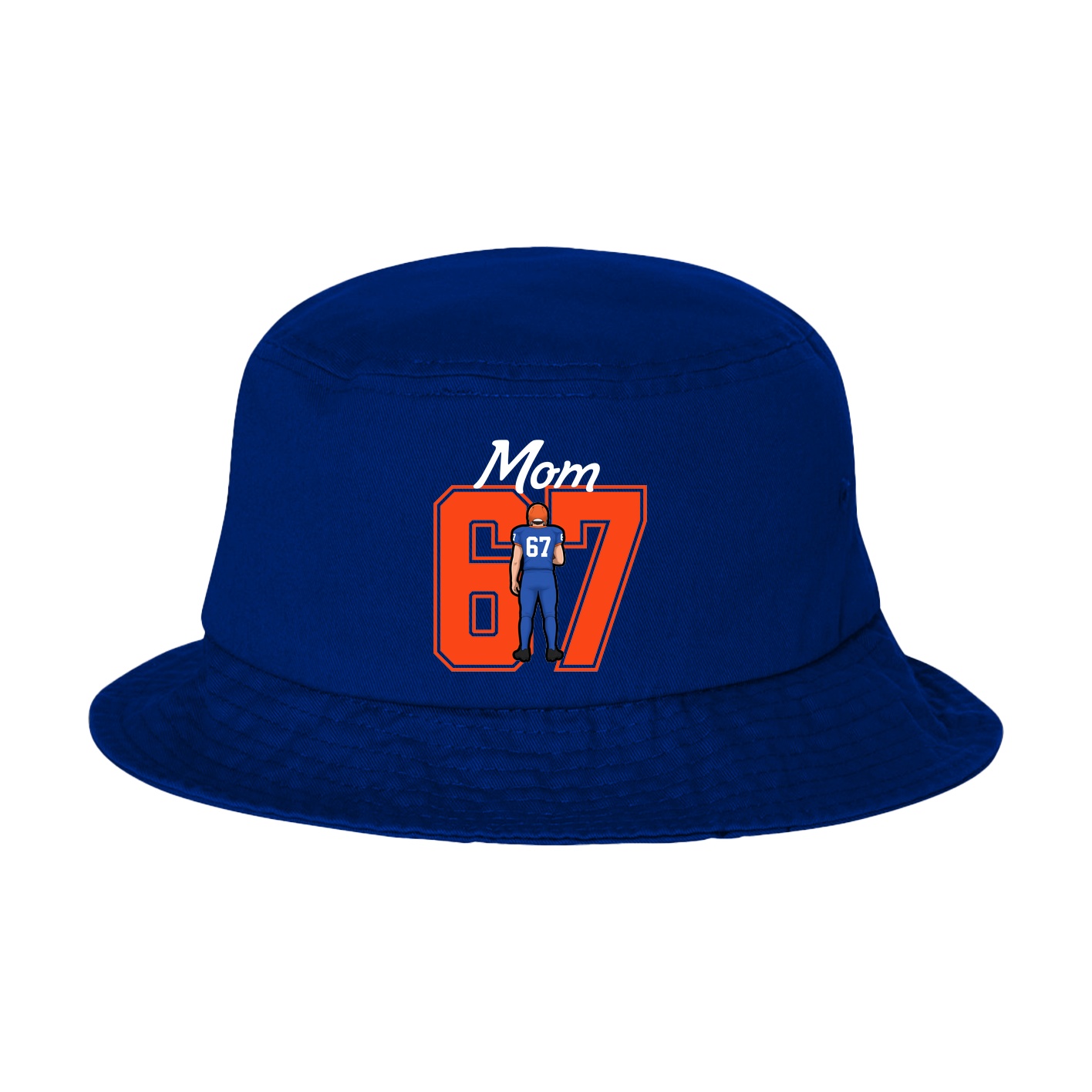 Bucket Cap — Mothers Day Shirsey in Royal Blue