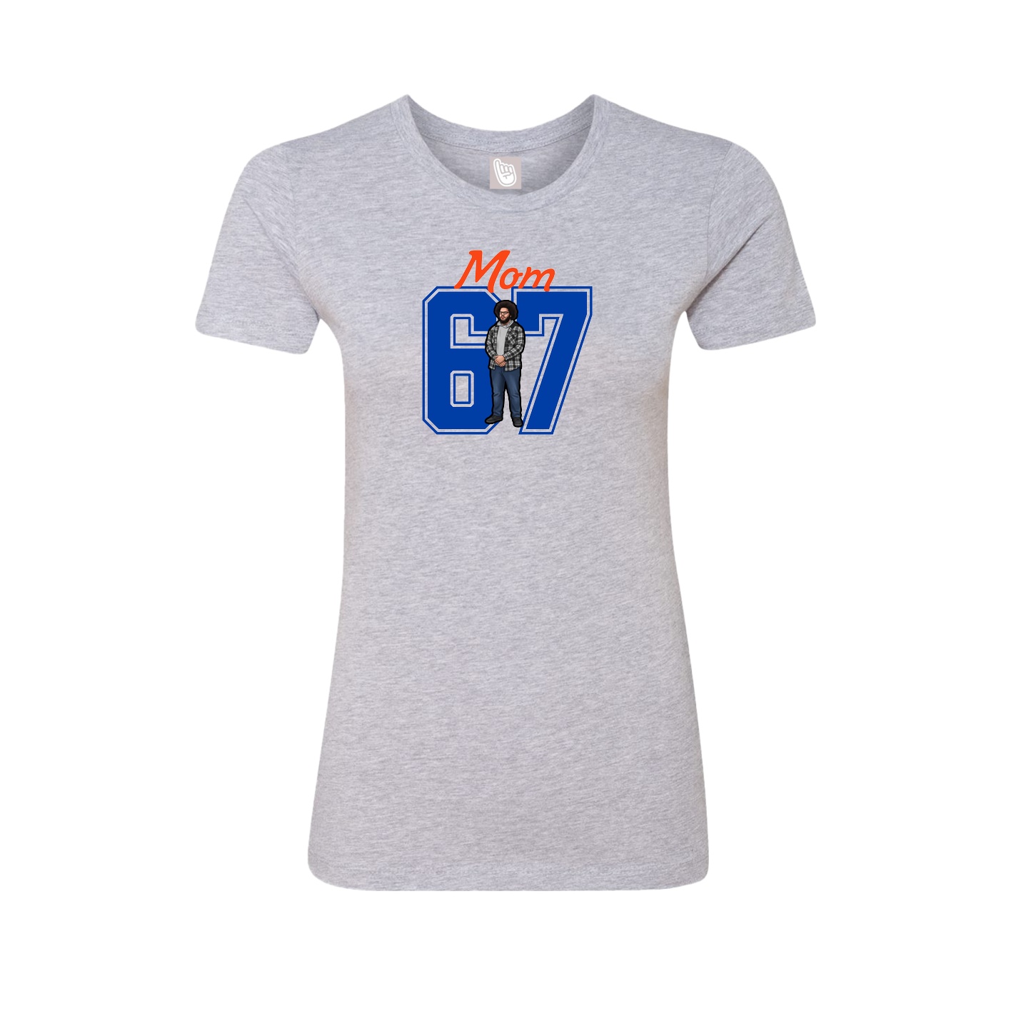 Womens Tee — Mothers Day Shirsey in Grey