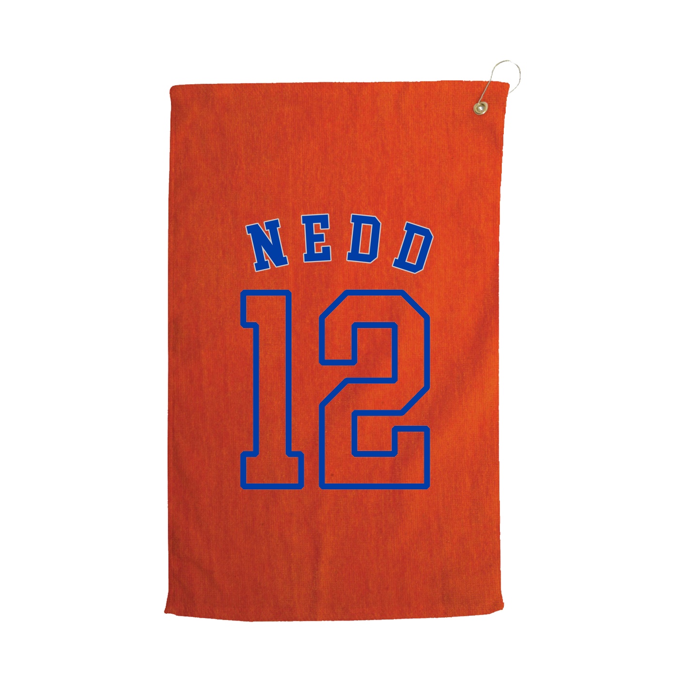 Golf Towel — Shirsey Arch in Orange