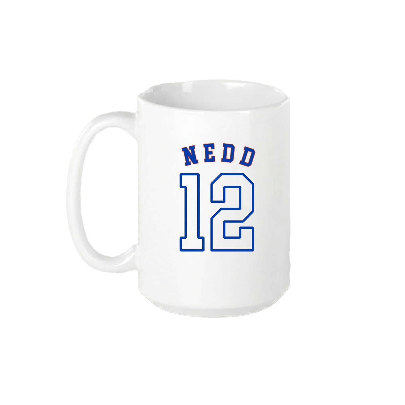15oz Coffee Mug — Shirsey Arch in White