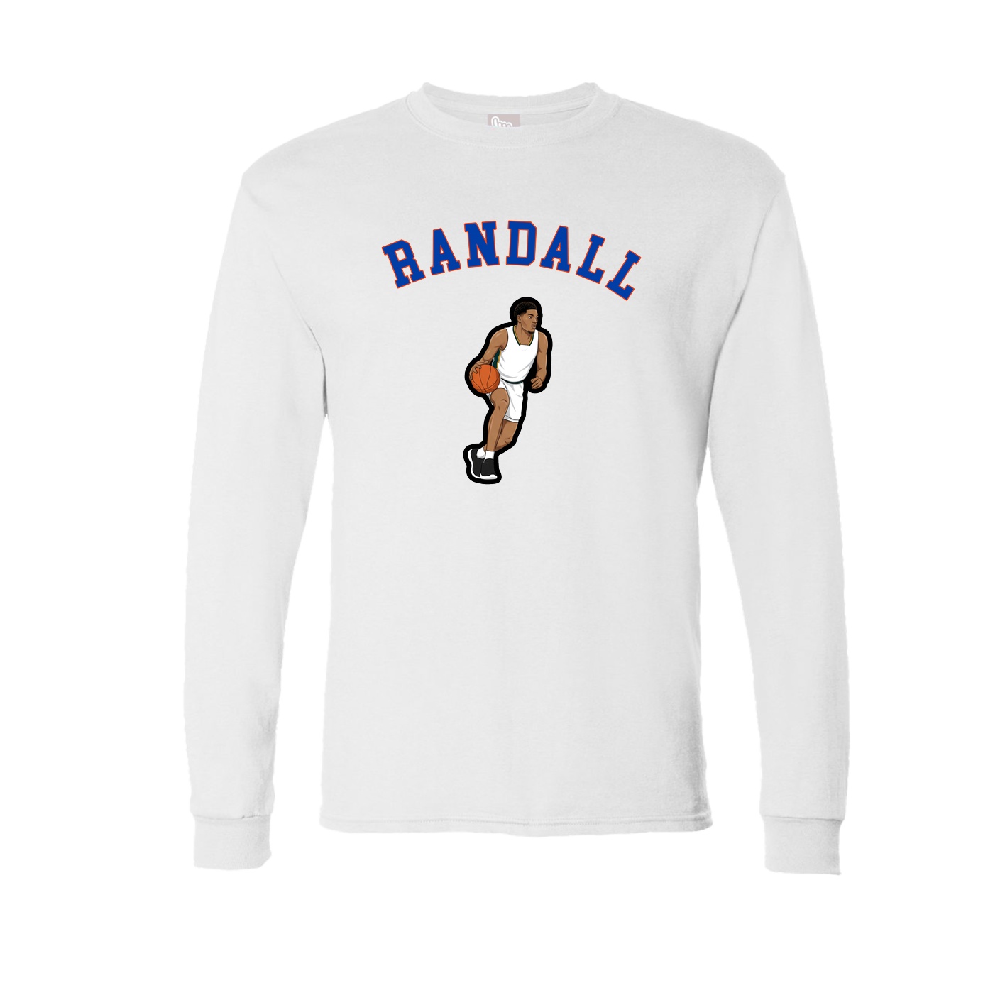 Long Sleeve Tee — Shirsey Arch in White