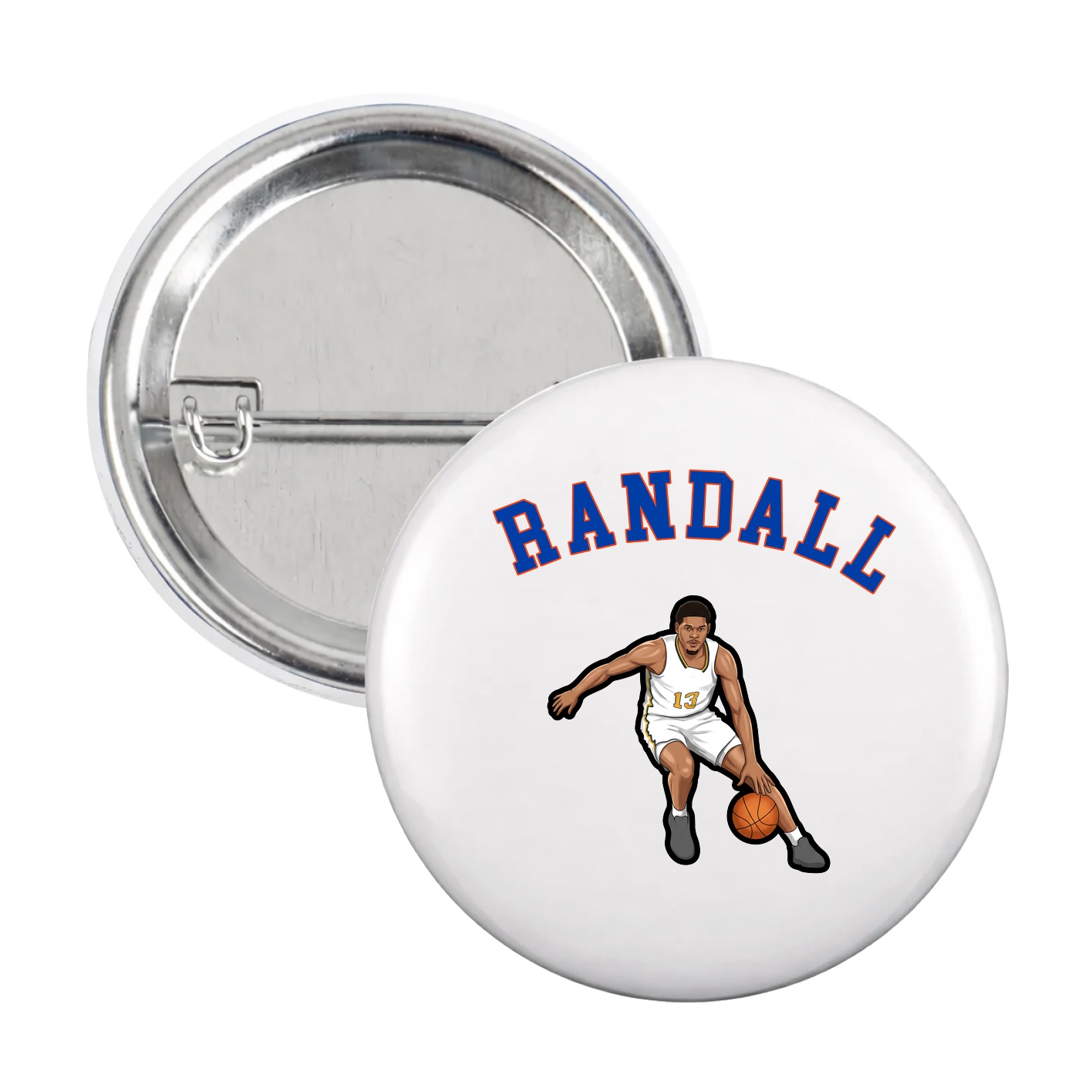 Game Day Button — Shirsey Arch in White