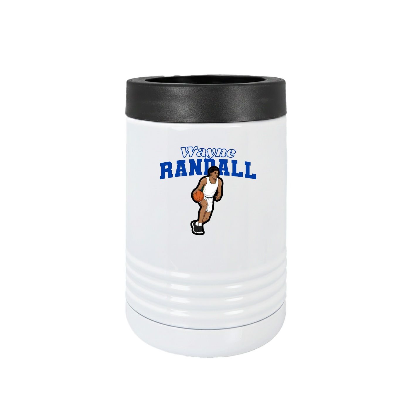 Beverage Holder — Name Arch in White