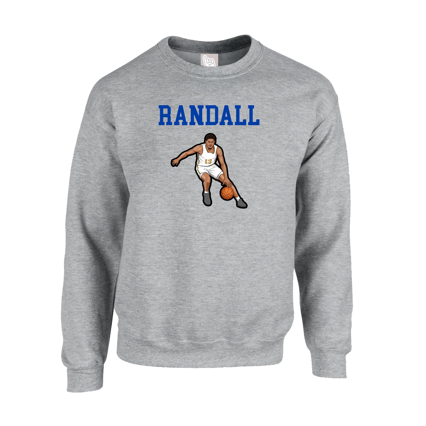 Fleece Crew — Shirsey in Grey