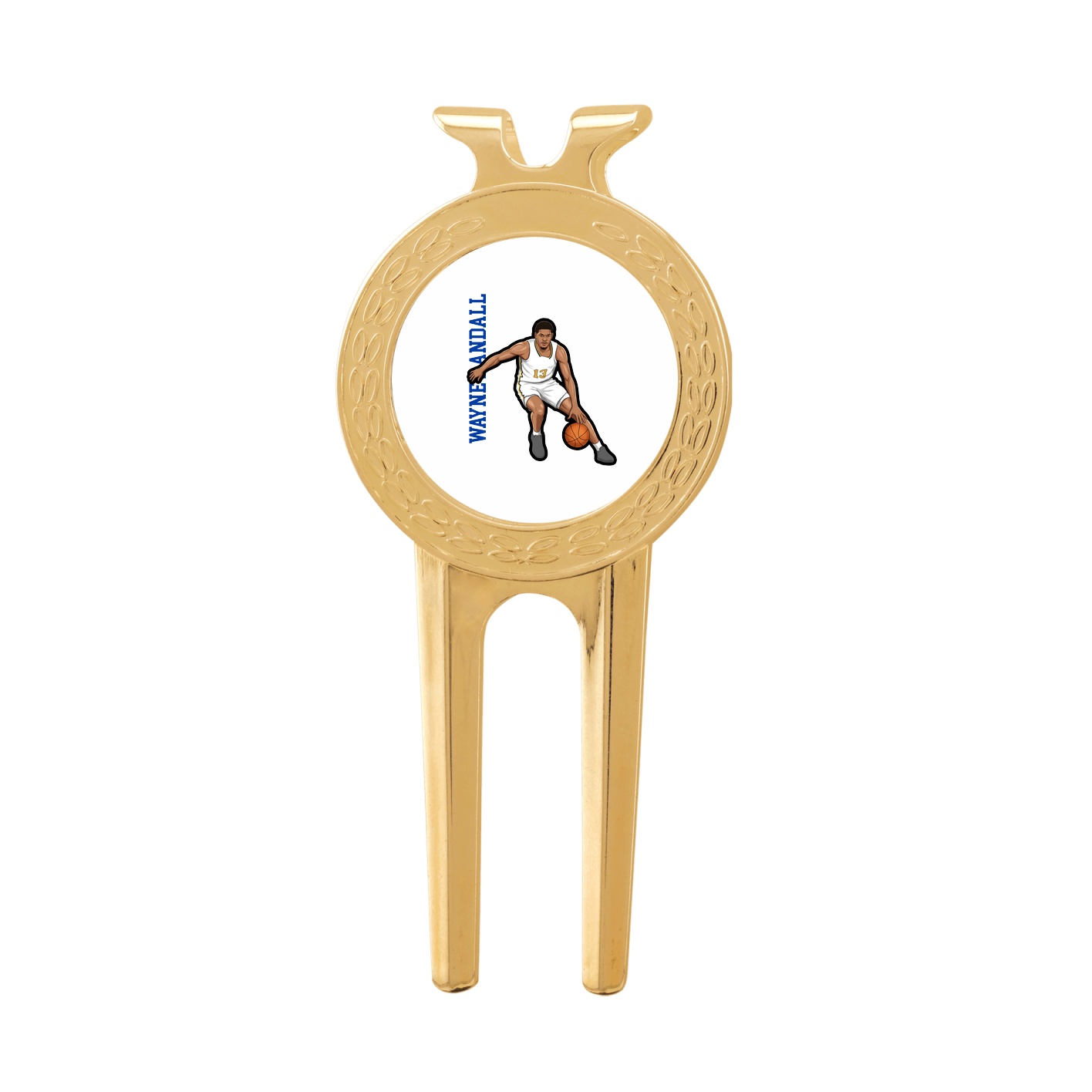 Divot Tool with Ball Marker — Name Vertical in Classic