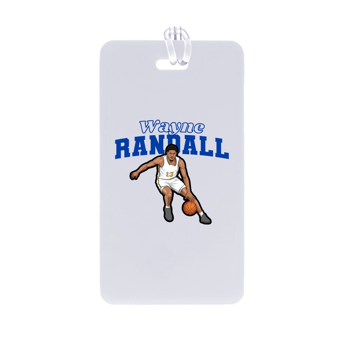 Bag Tag — Name Arch in Classic