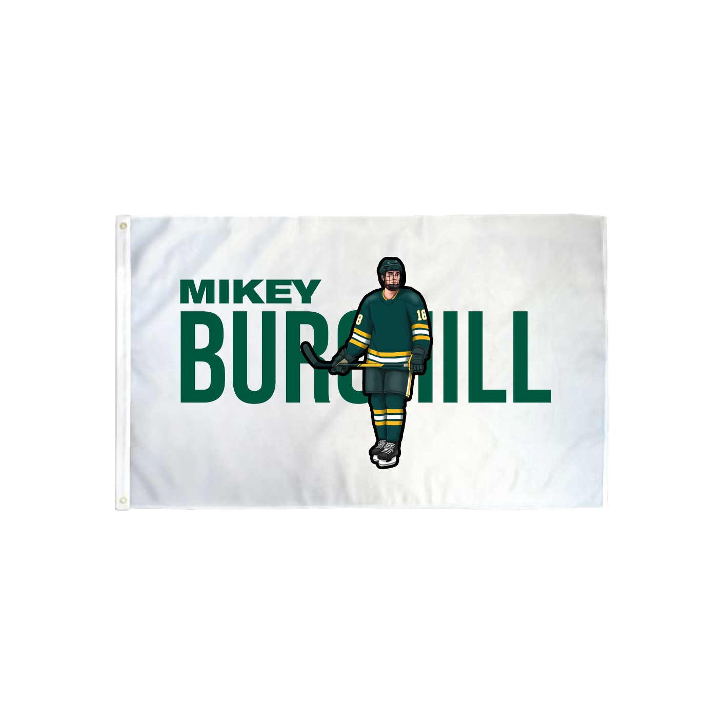 3x5 Flag — Player Name in Classic