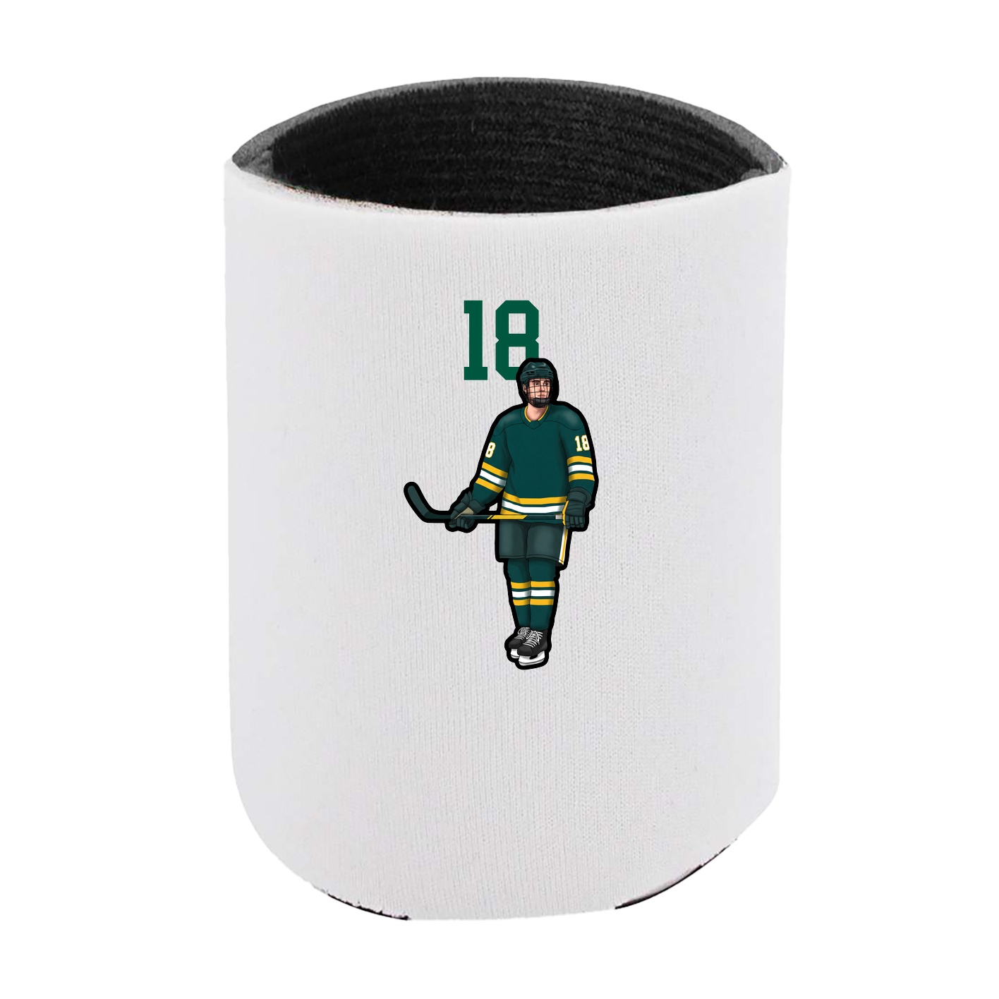 Can Holder — Number Top in White