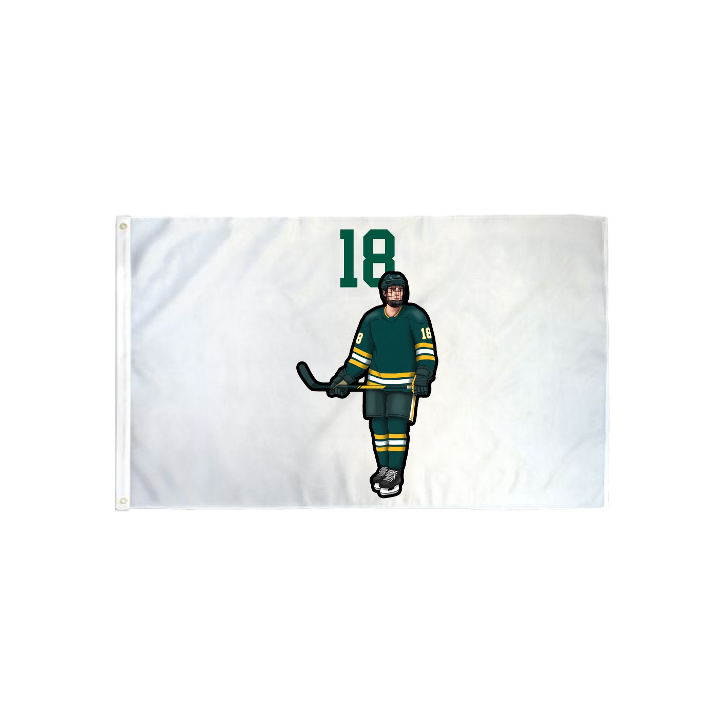 3x5 Flag — Number Top in Classic