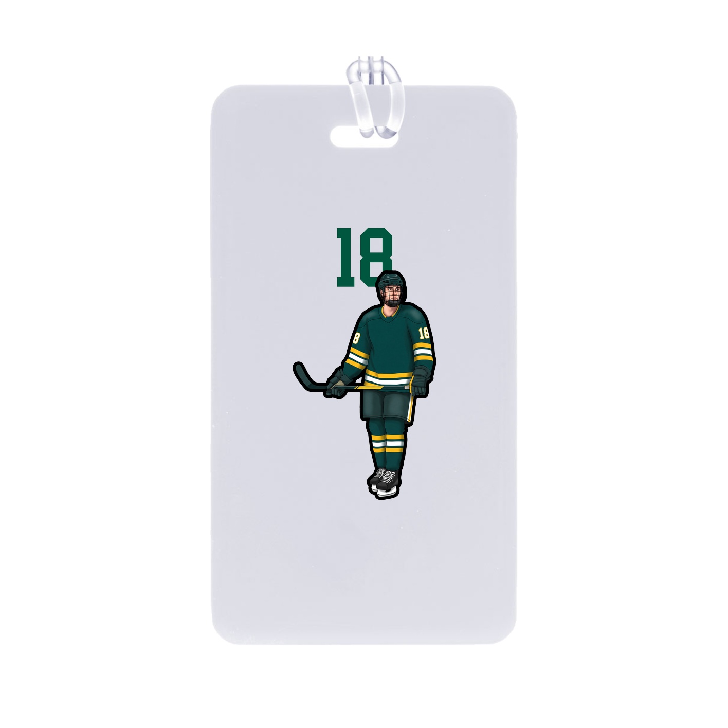 Bag Tag — Number Top in Classic