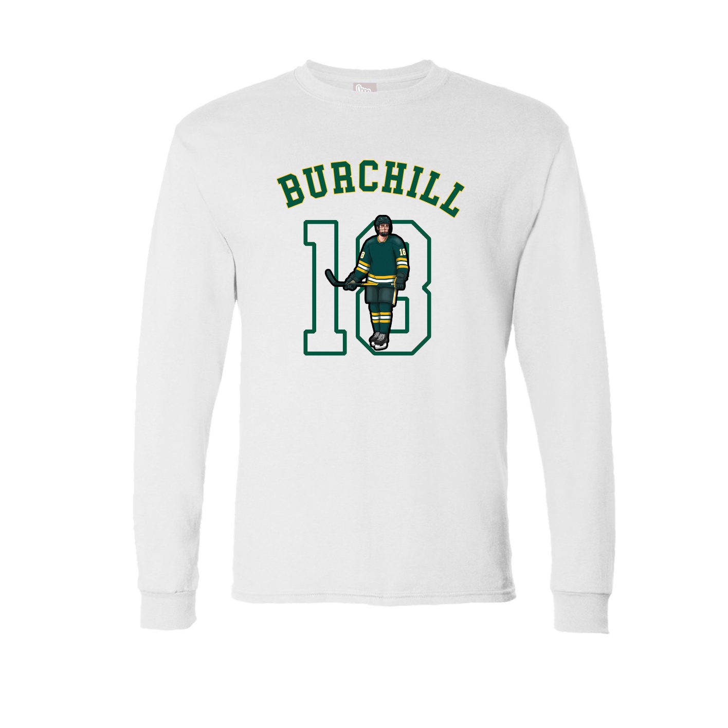 Long Sleeve Tee — Shirsey Arch in White