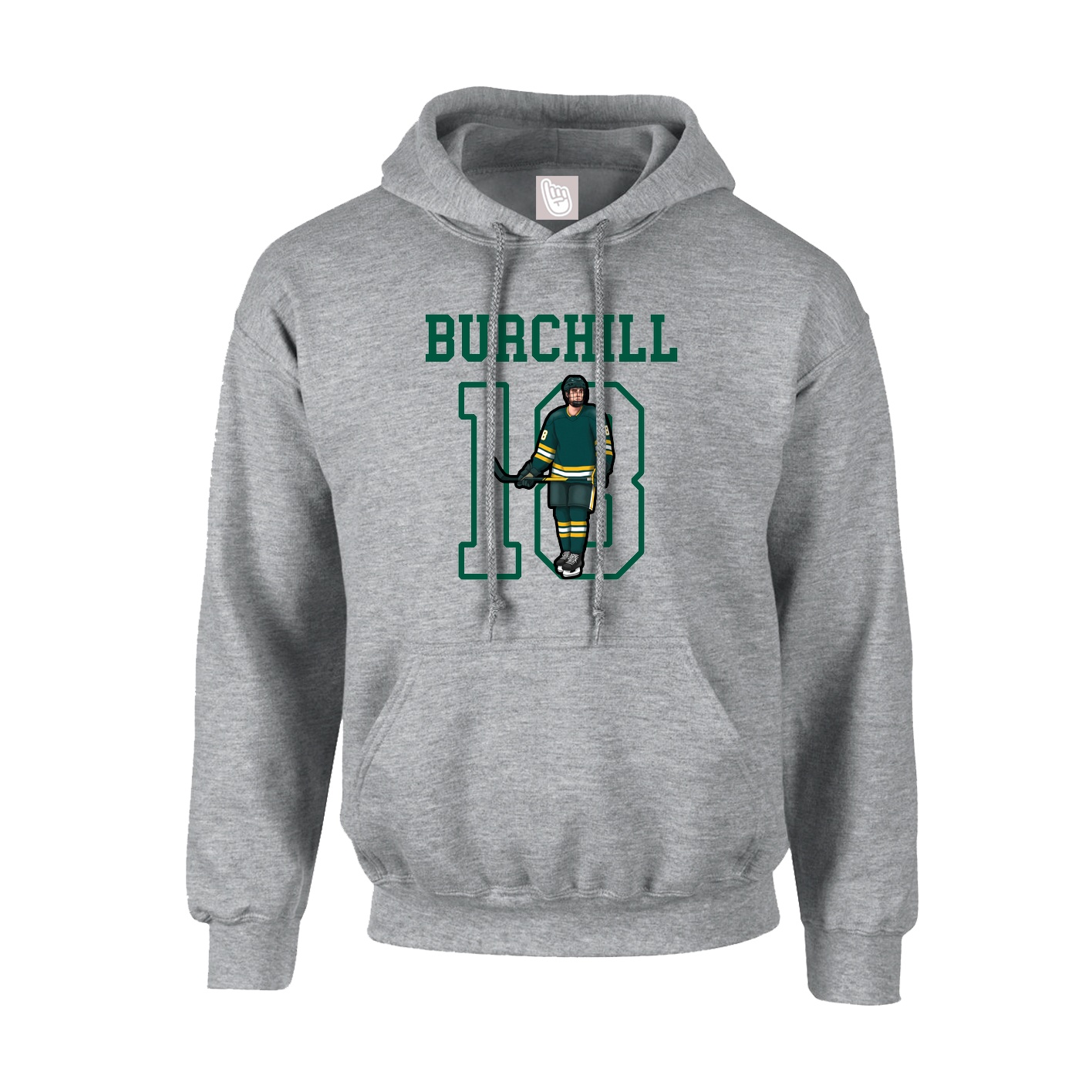 Hoodie — Shirsey in Grey
