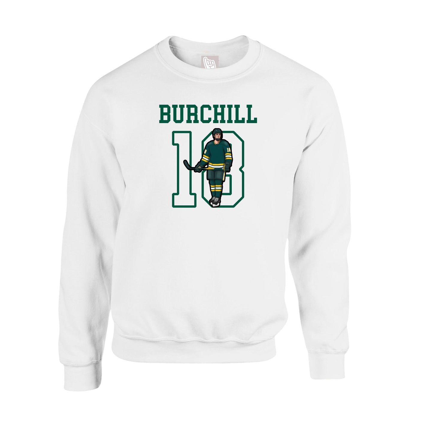 Fleece Crew — Shirsey in White
