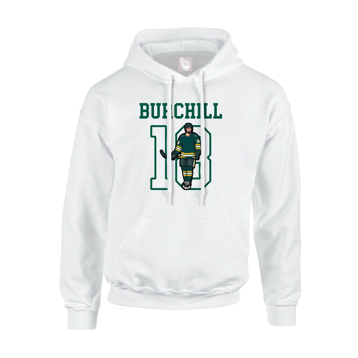 Youth Hoodie — Shirsey in White