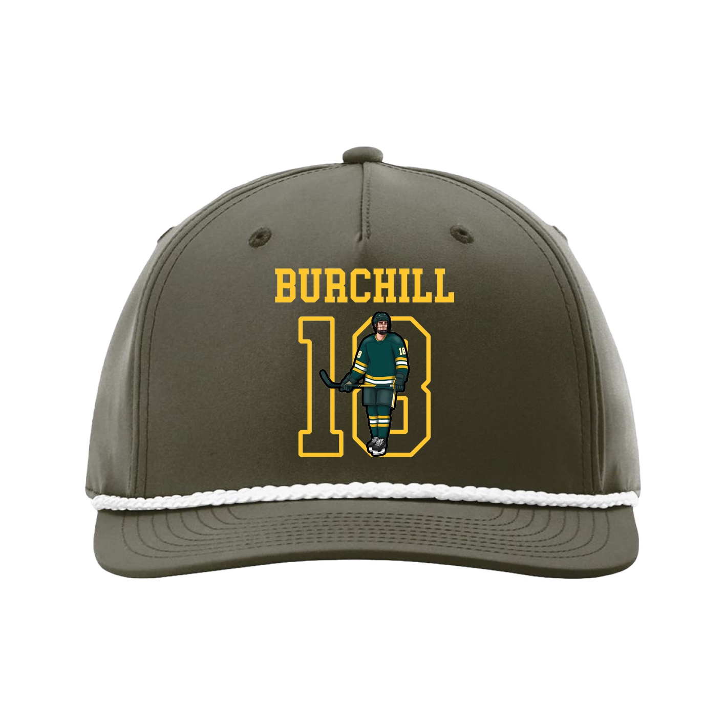 Five-Panel Classic Rope Cap — Shirsey in Green