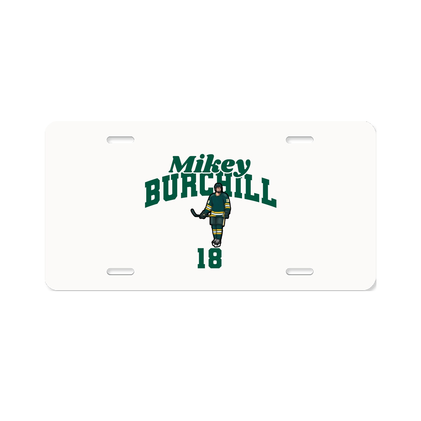 License Plate — Signature Arch in Classic