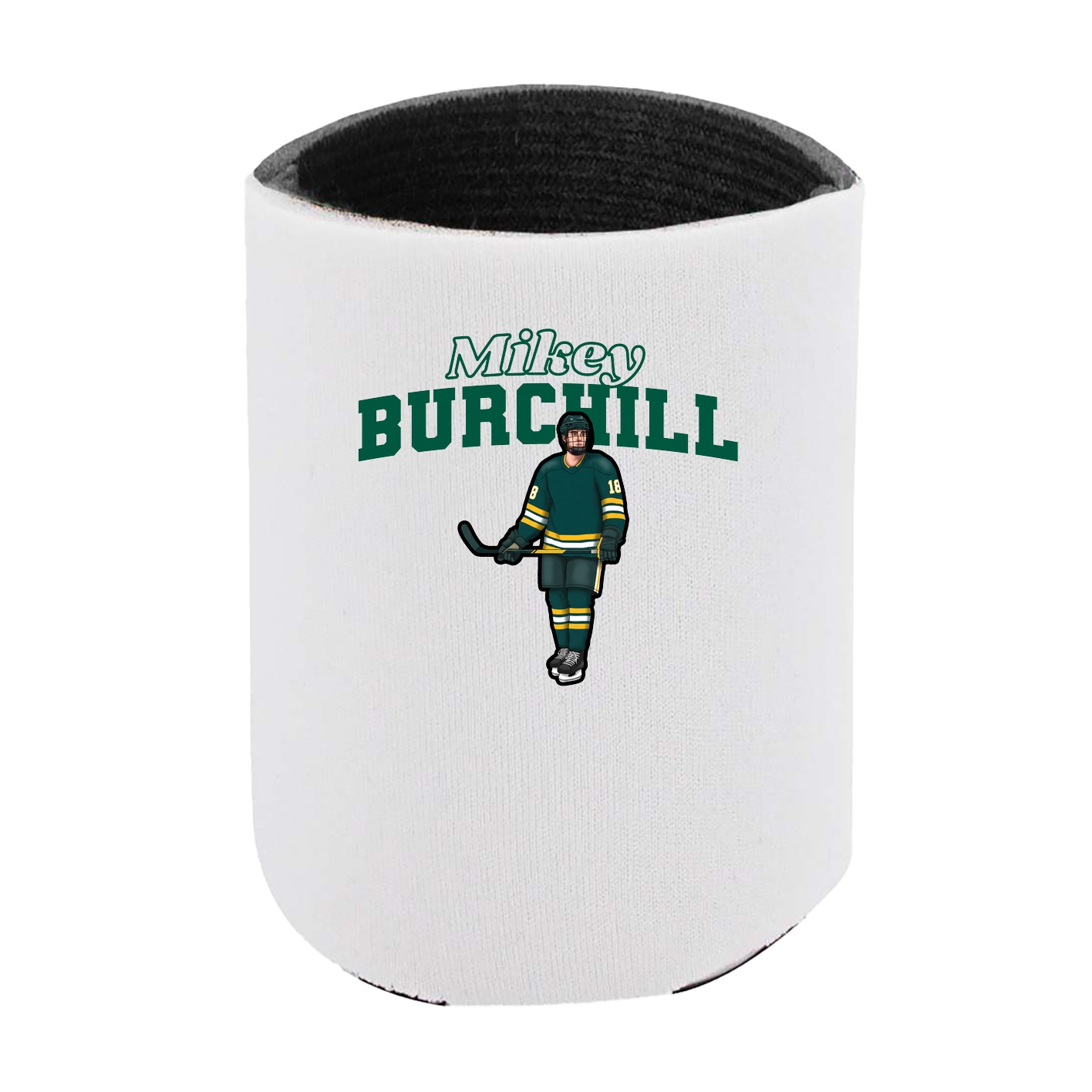 Can Holder — Name Arch in White