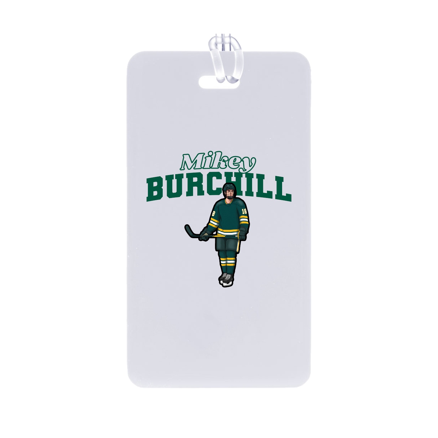 Bag Tag — Name Arch in Classic
