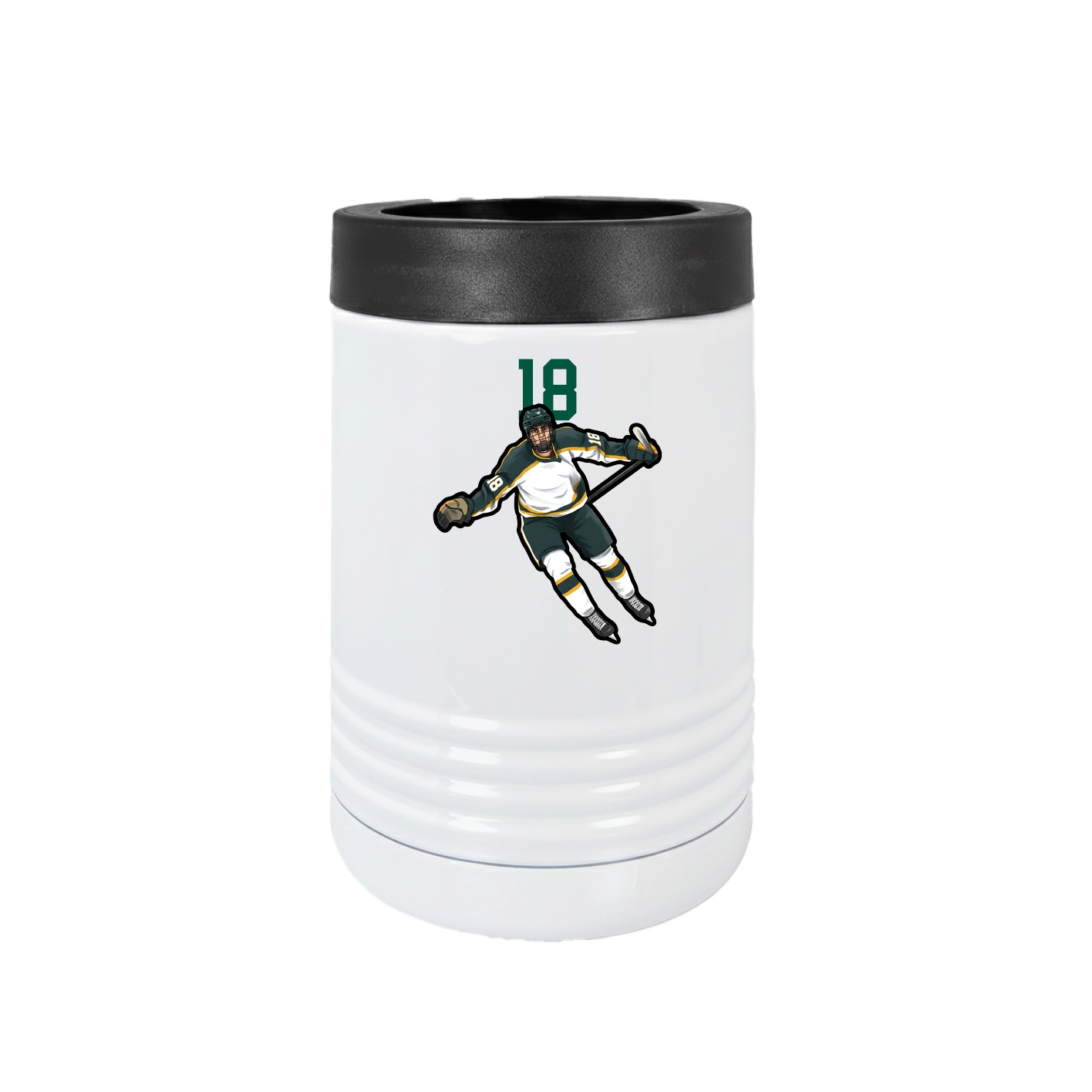 Beverage Holder — Number Top in White