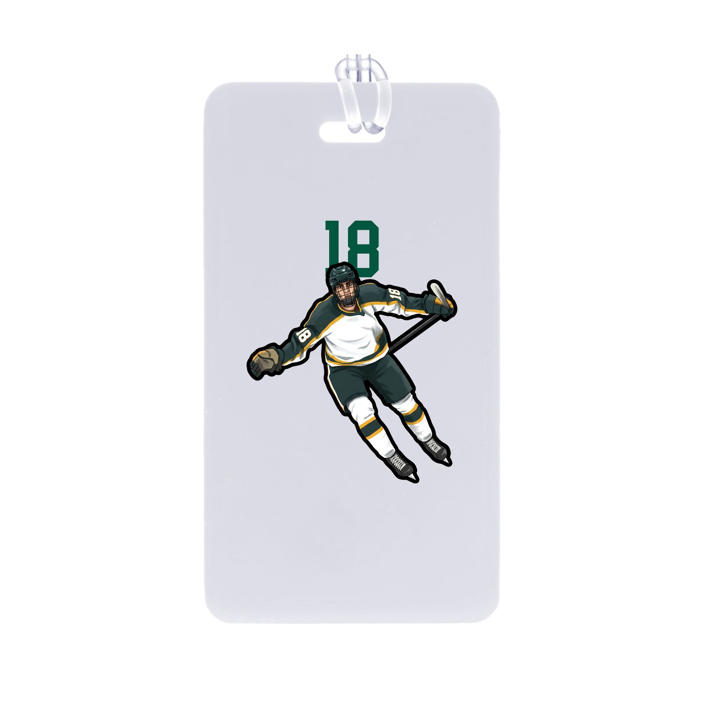Bag Tag — Number Top in Classic