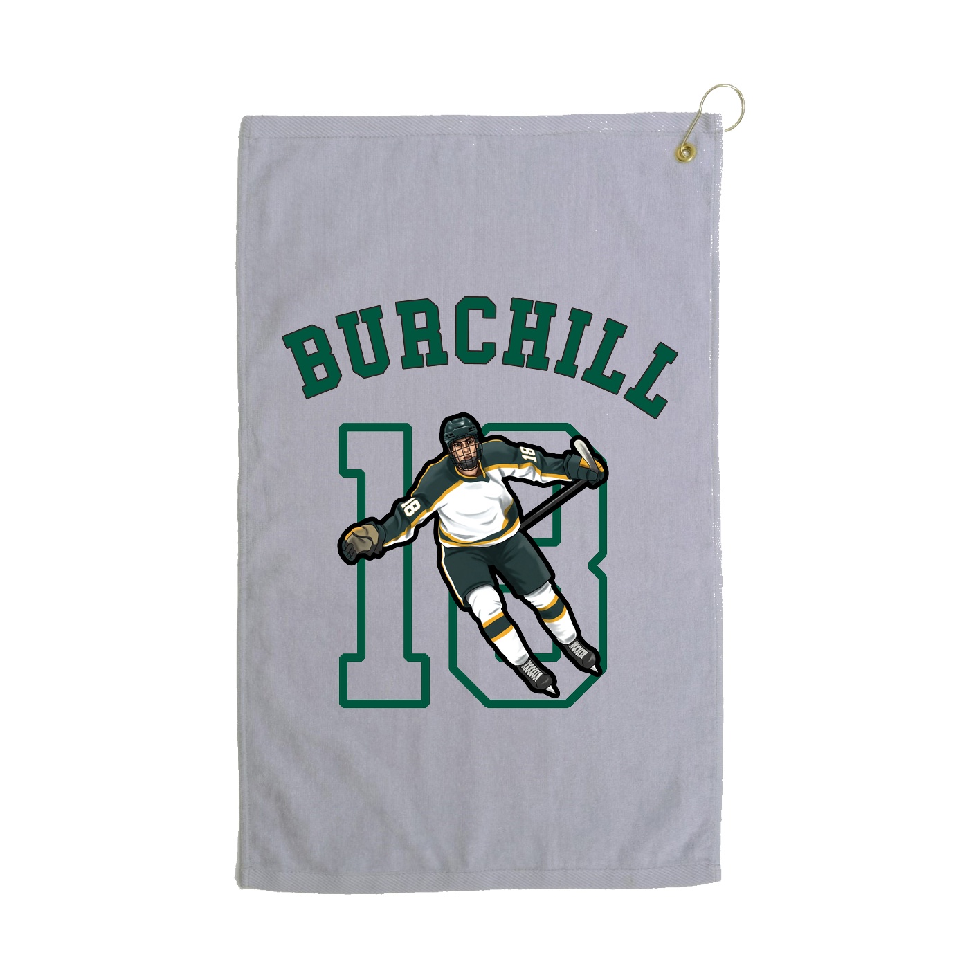 Golf Towel — Shirsey Arch in Grey