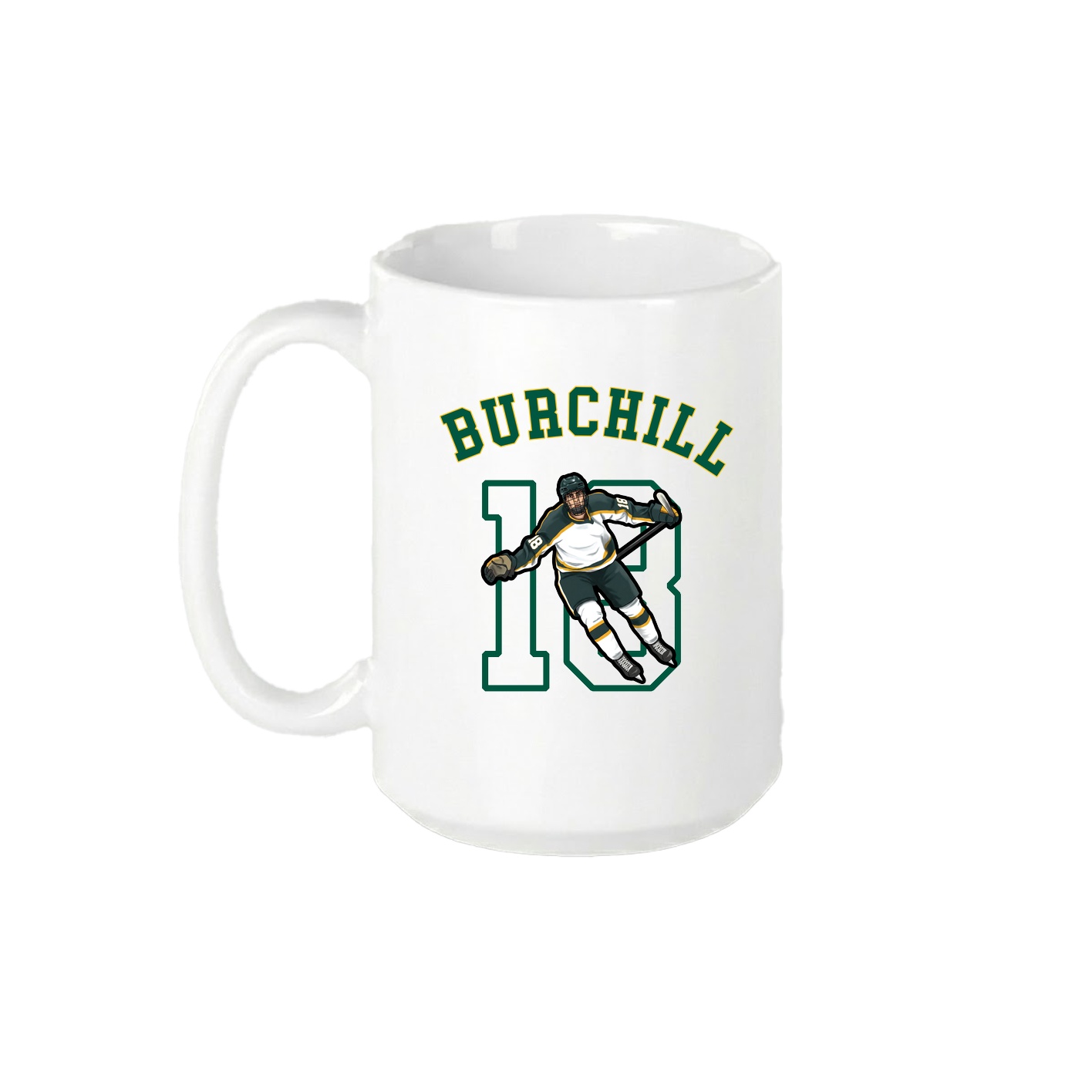 15oz Coffee Mug — Shirsey Arch in White