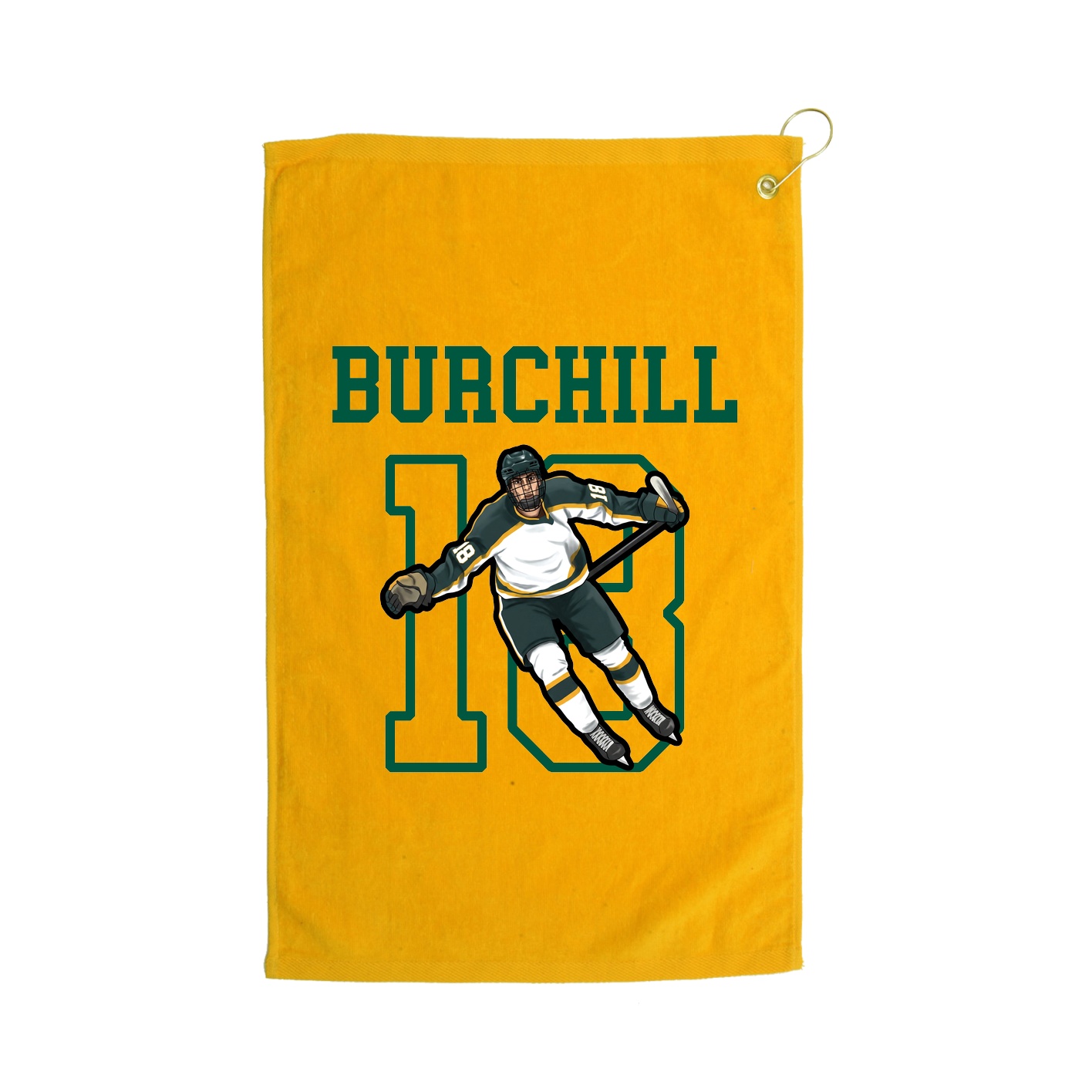 Golf Towel — Shirsey in Gold