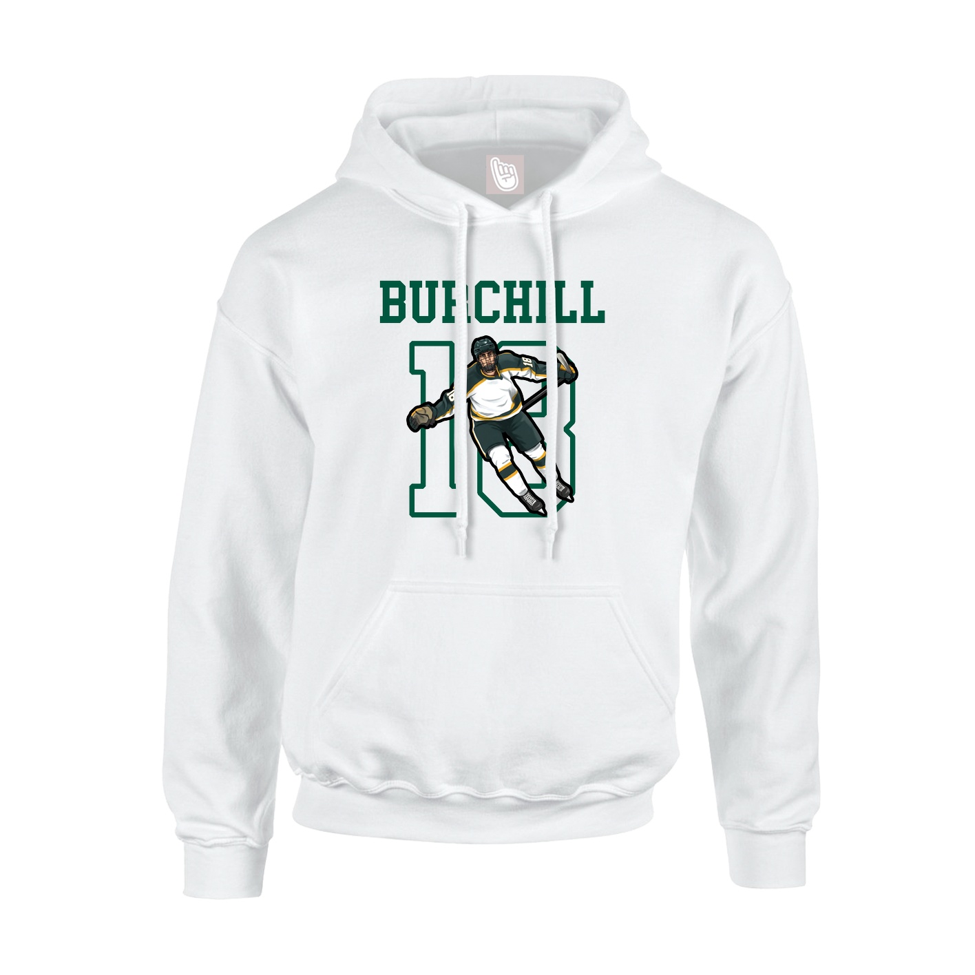 Youth Hoodie — Shirsey in White