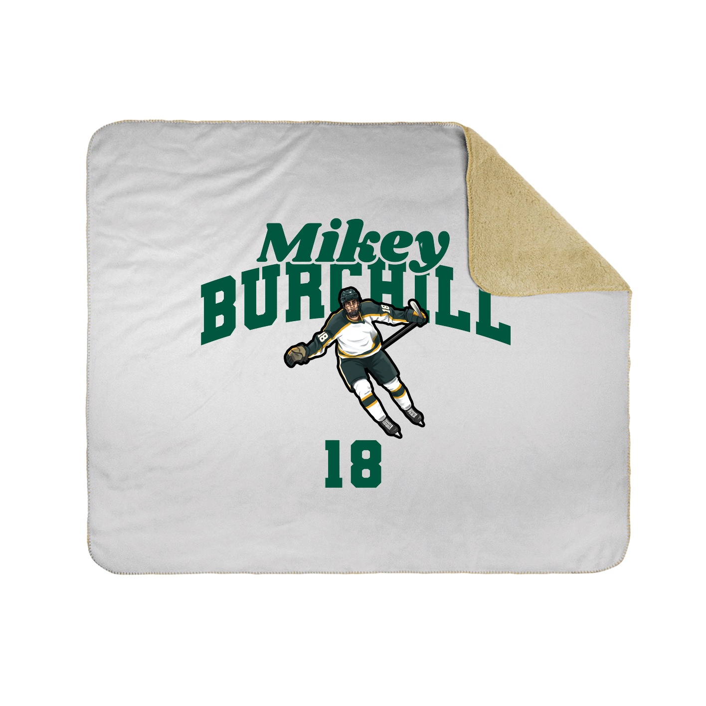 Throw Blanket — Signature Arch in White