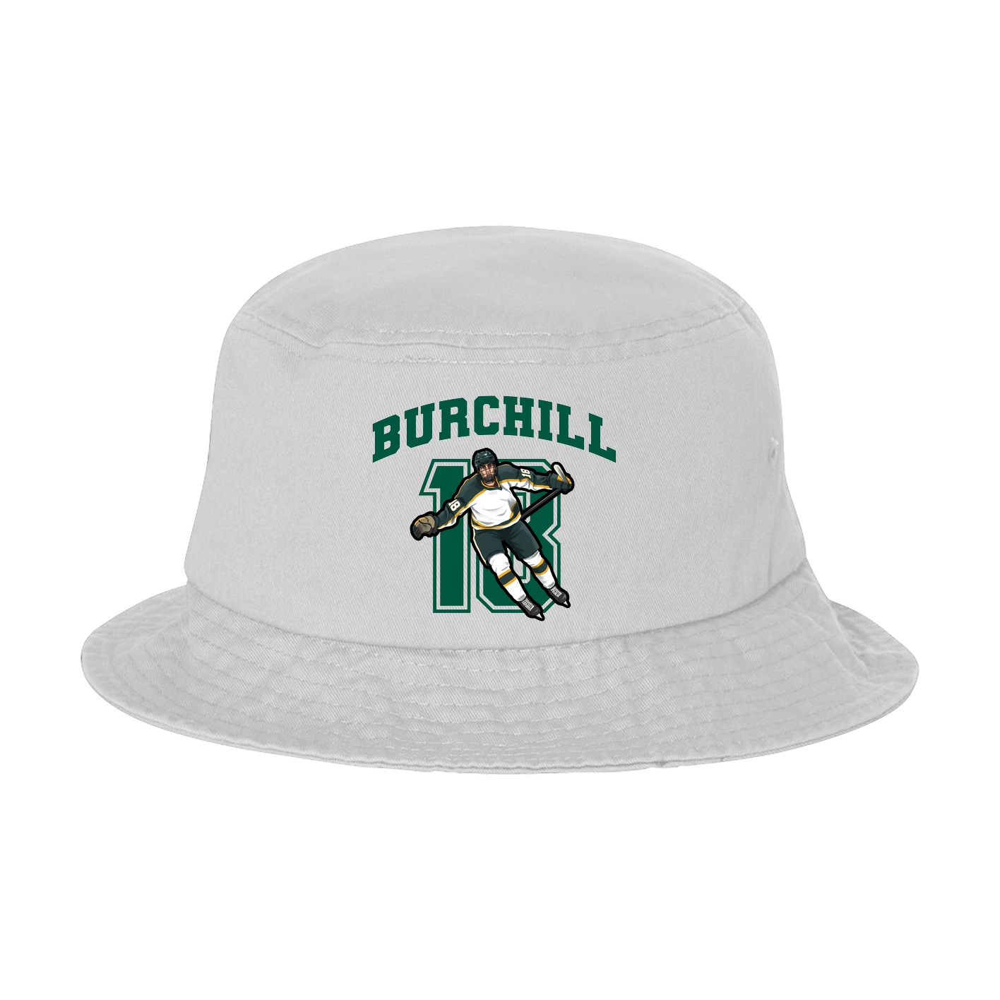 Bucket Cap — Number in White