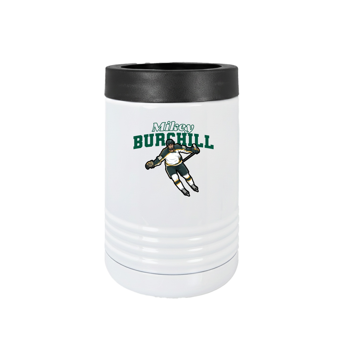 Beverage Holder — Name Arch in White