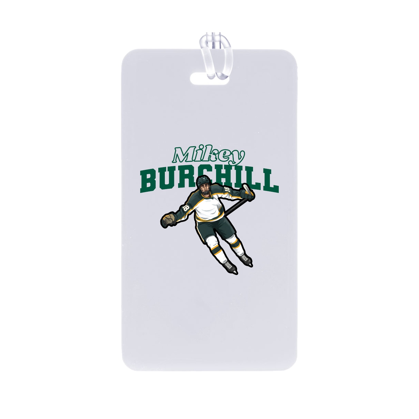 Bag Tag — Name Arch in Classic