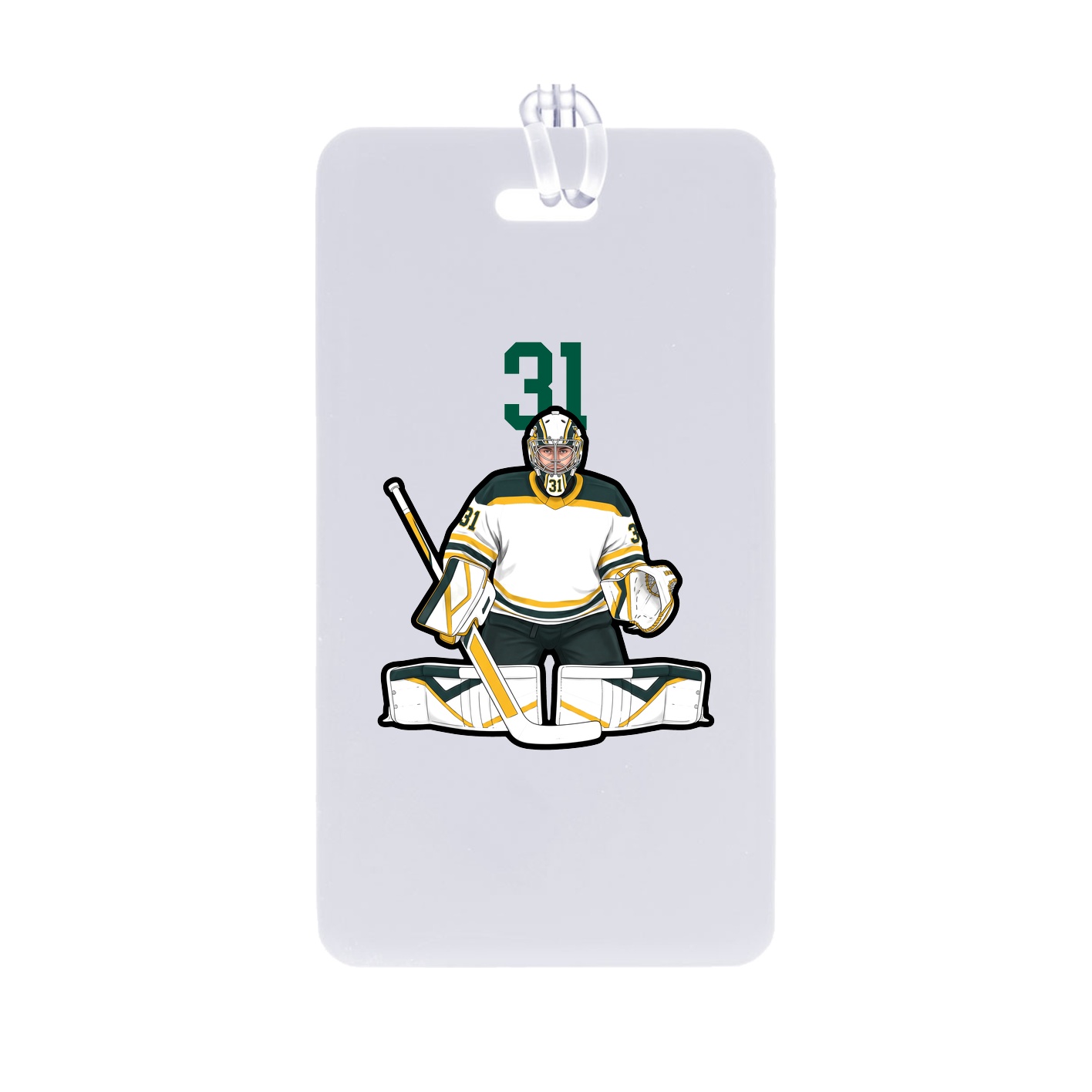 Bag Tag — Number Top in Classic