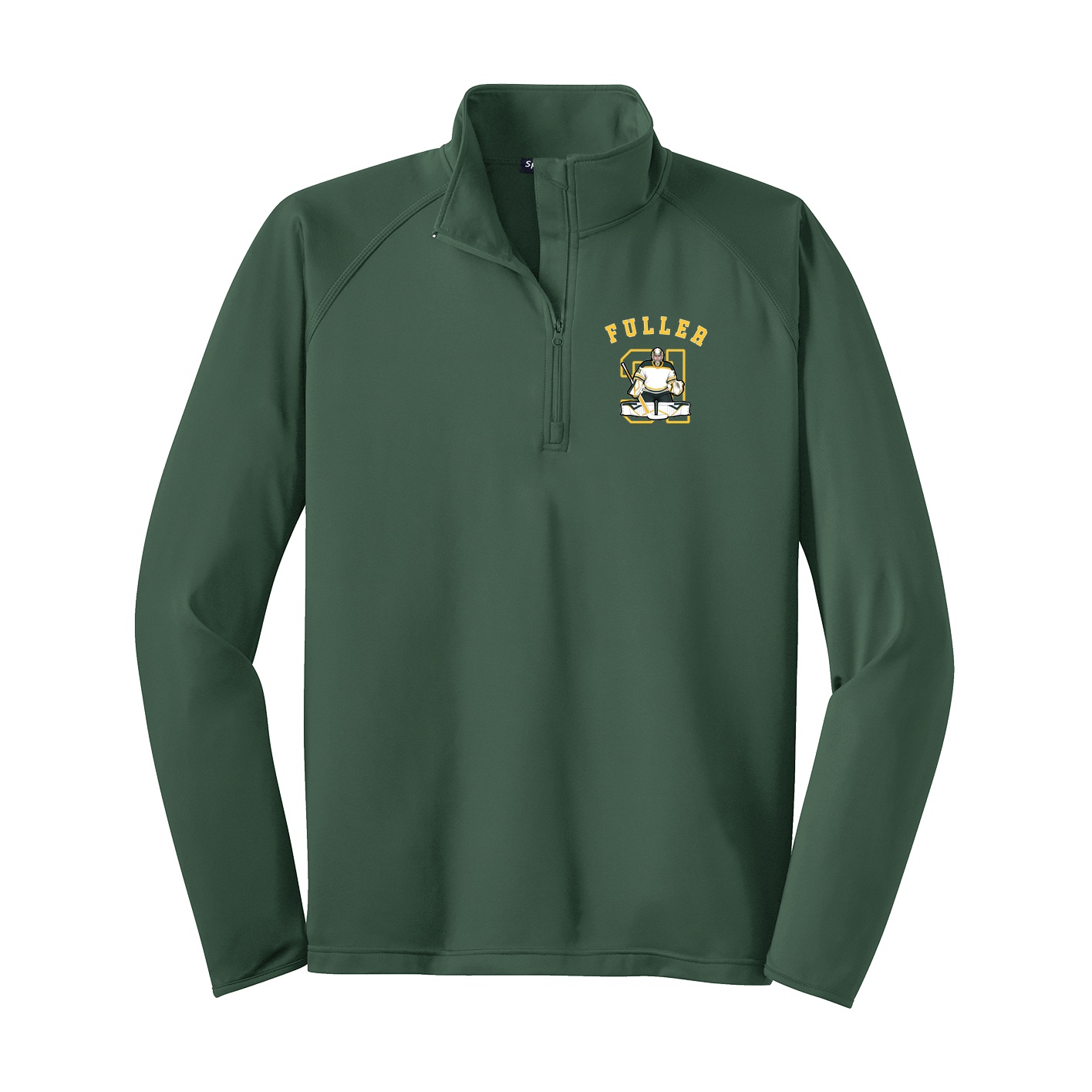 Q-Zip Pullover — Shirsey Arch in Green