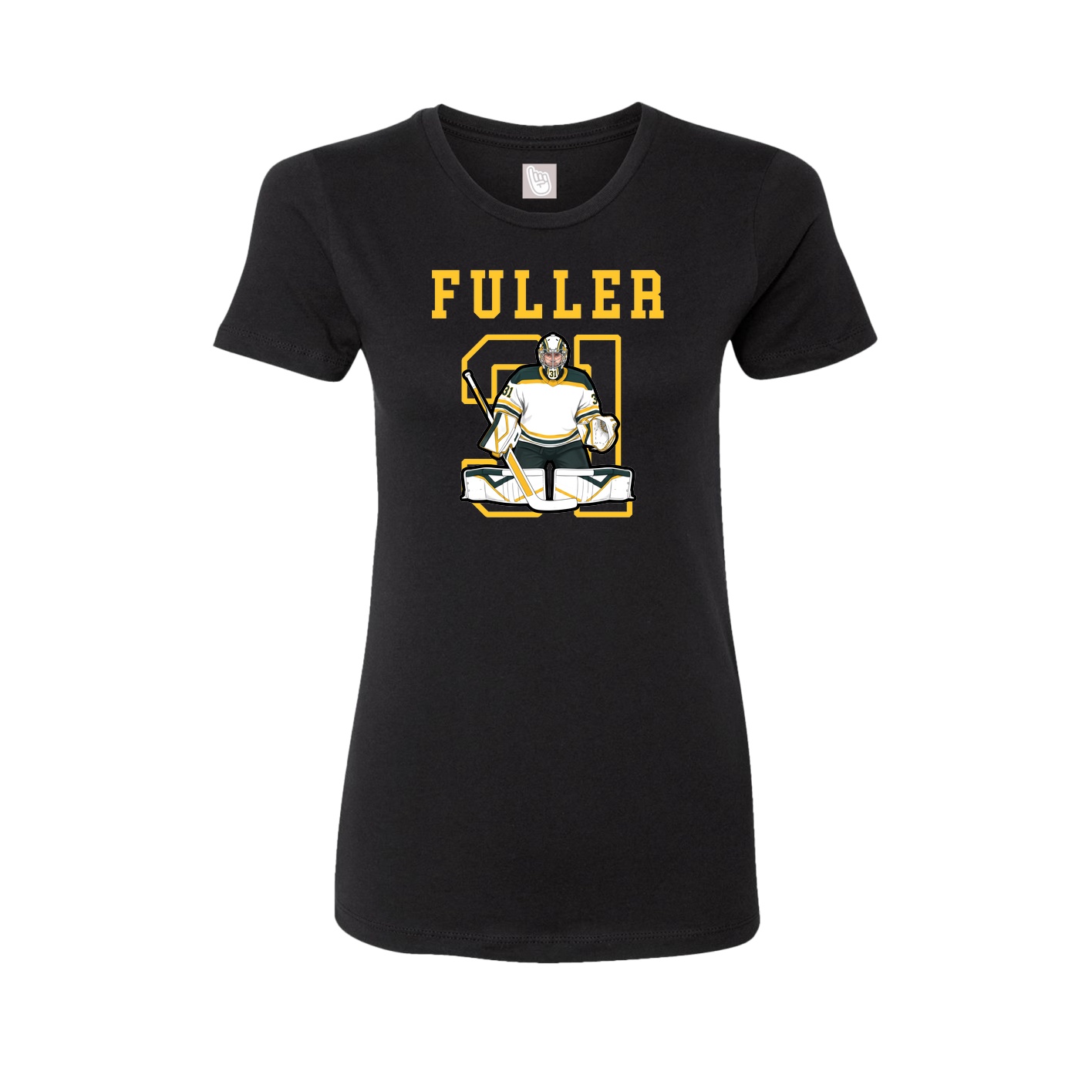 Fitted Women's Tee — Shirsey in Black