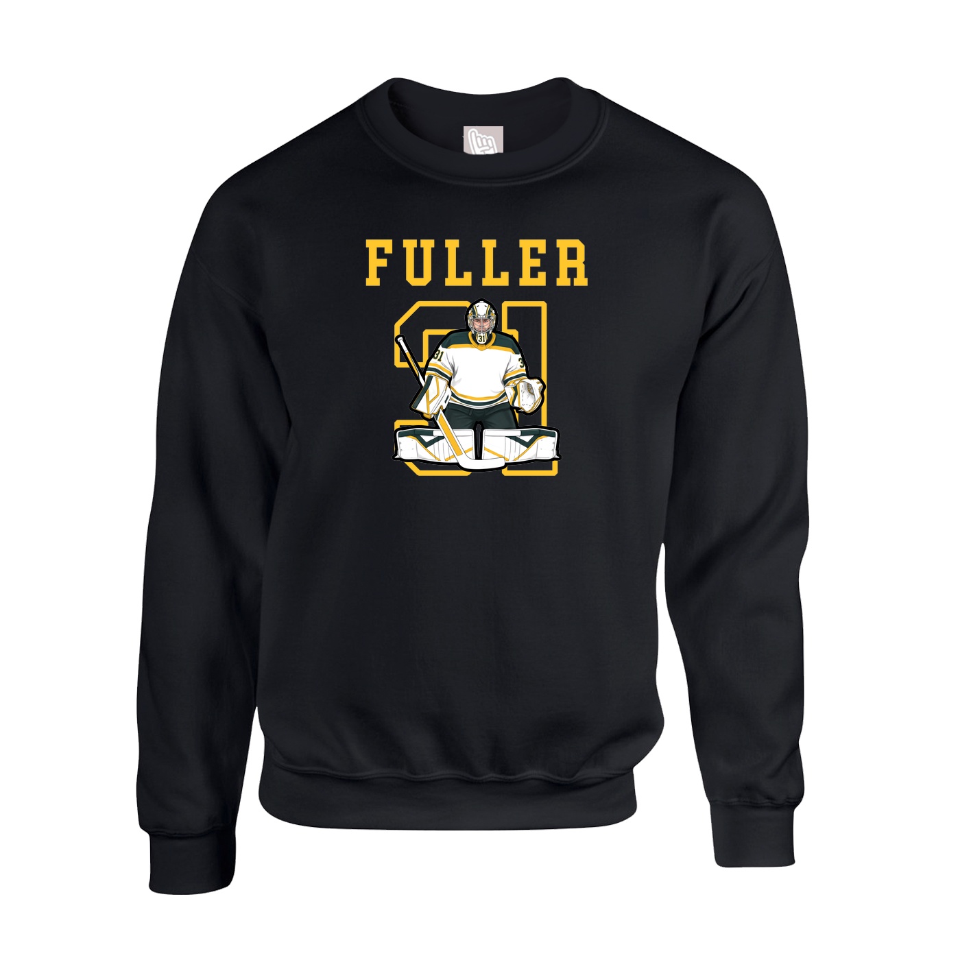 Fleece Crew — Shirsey in Black