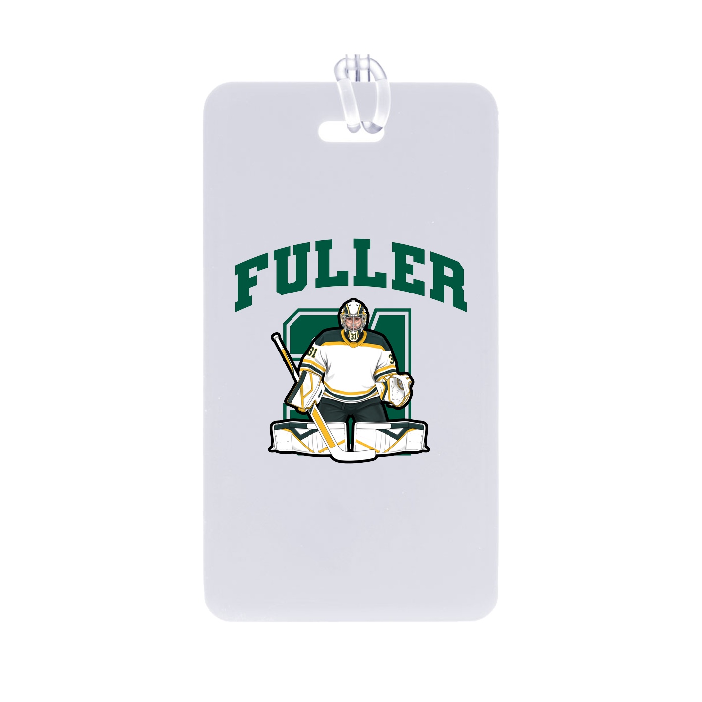 Bag Tag — Number in Classic