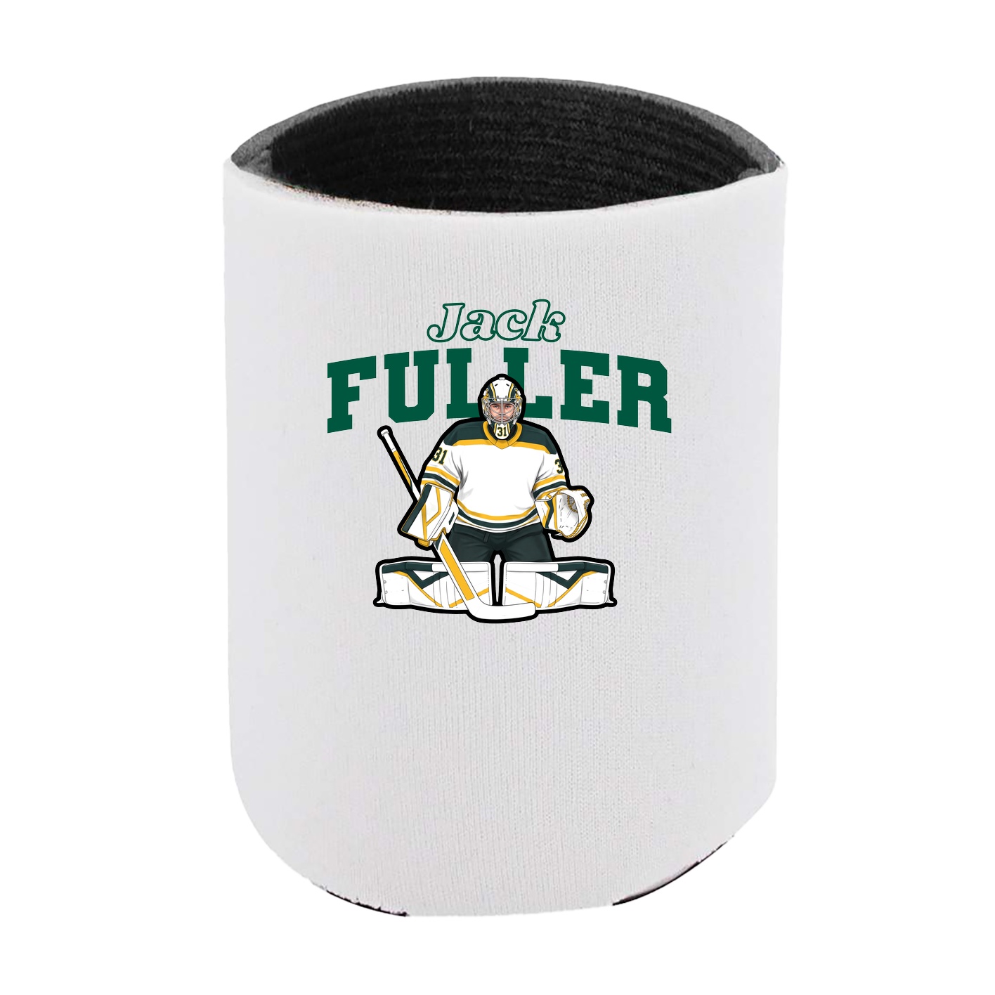Can Holder — Name Arch in White