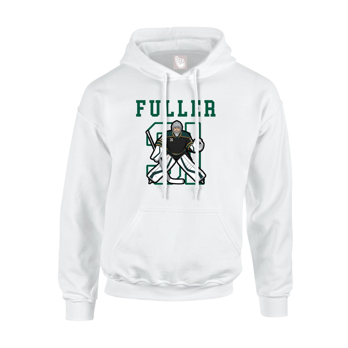 Hoodie — Shirsey in White