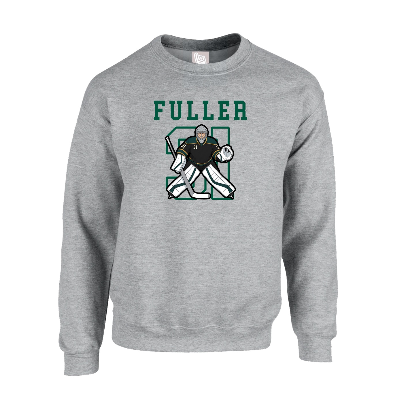Fleece Crew — Shirsey in Grey