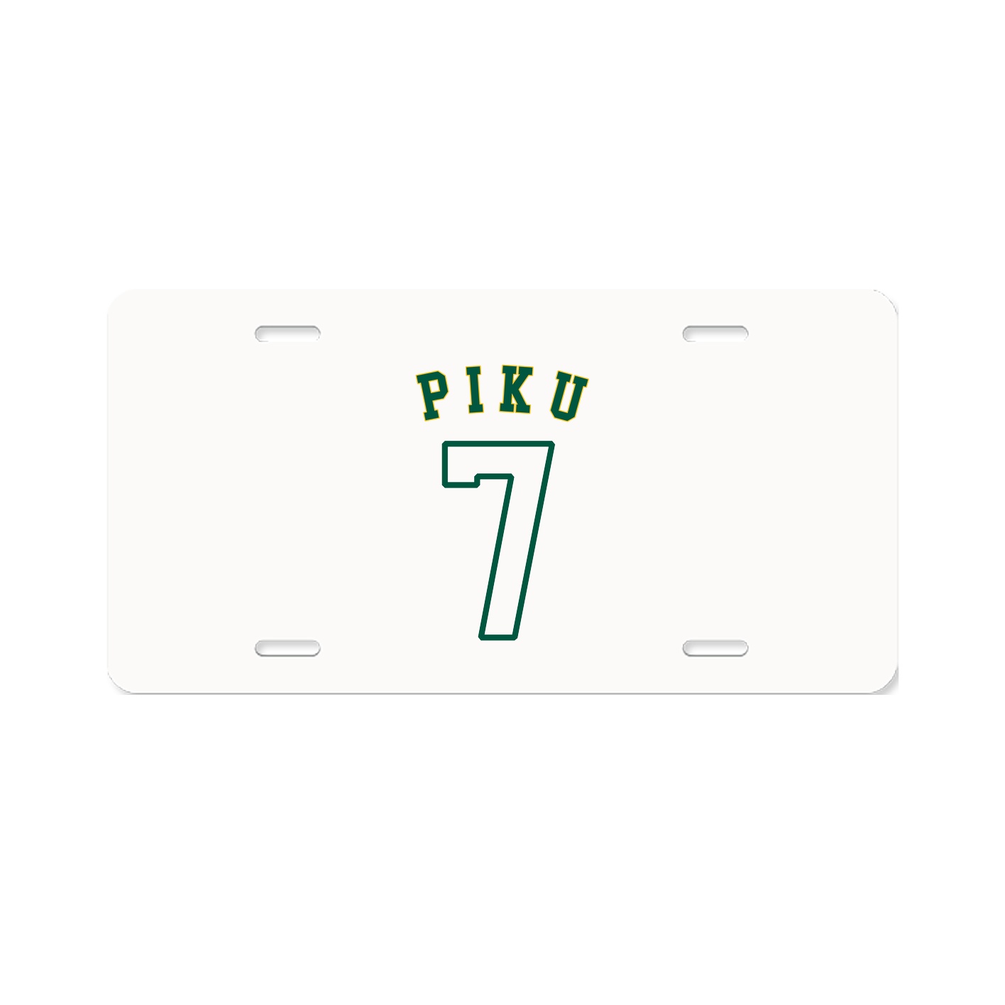 License Plate — Shirsey Arch in Classic