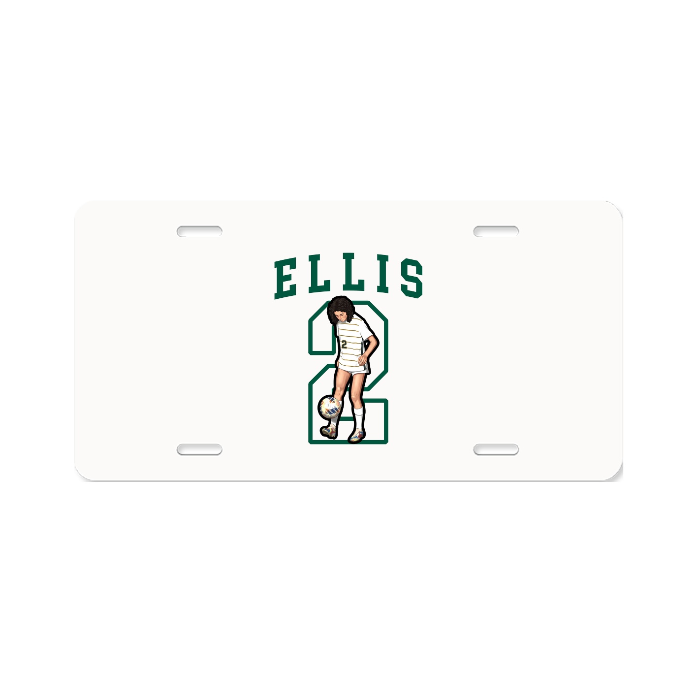 License Plate — Shirsey in Classic