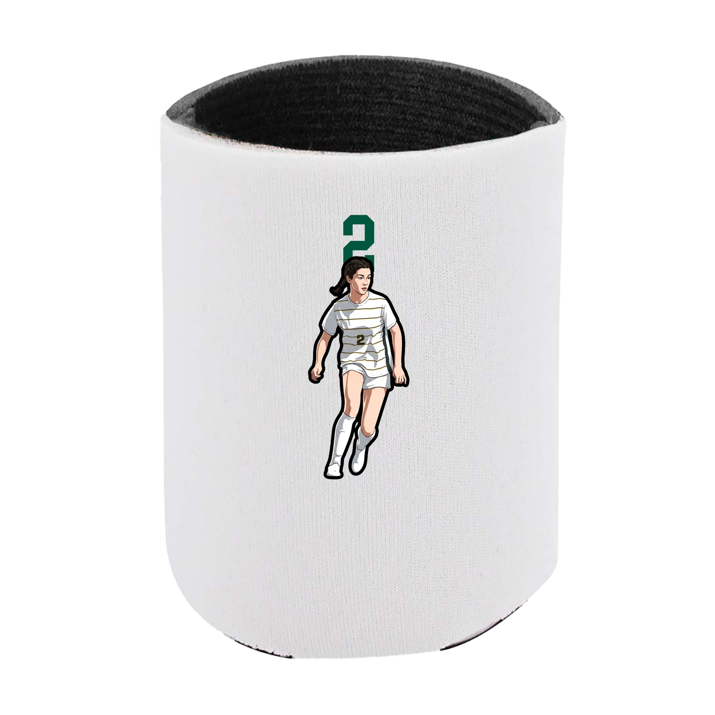 Can Holder — Number Top in White