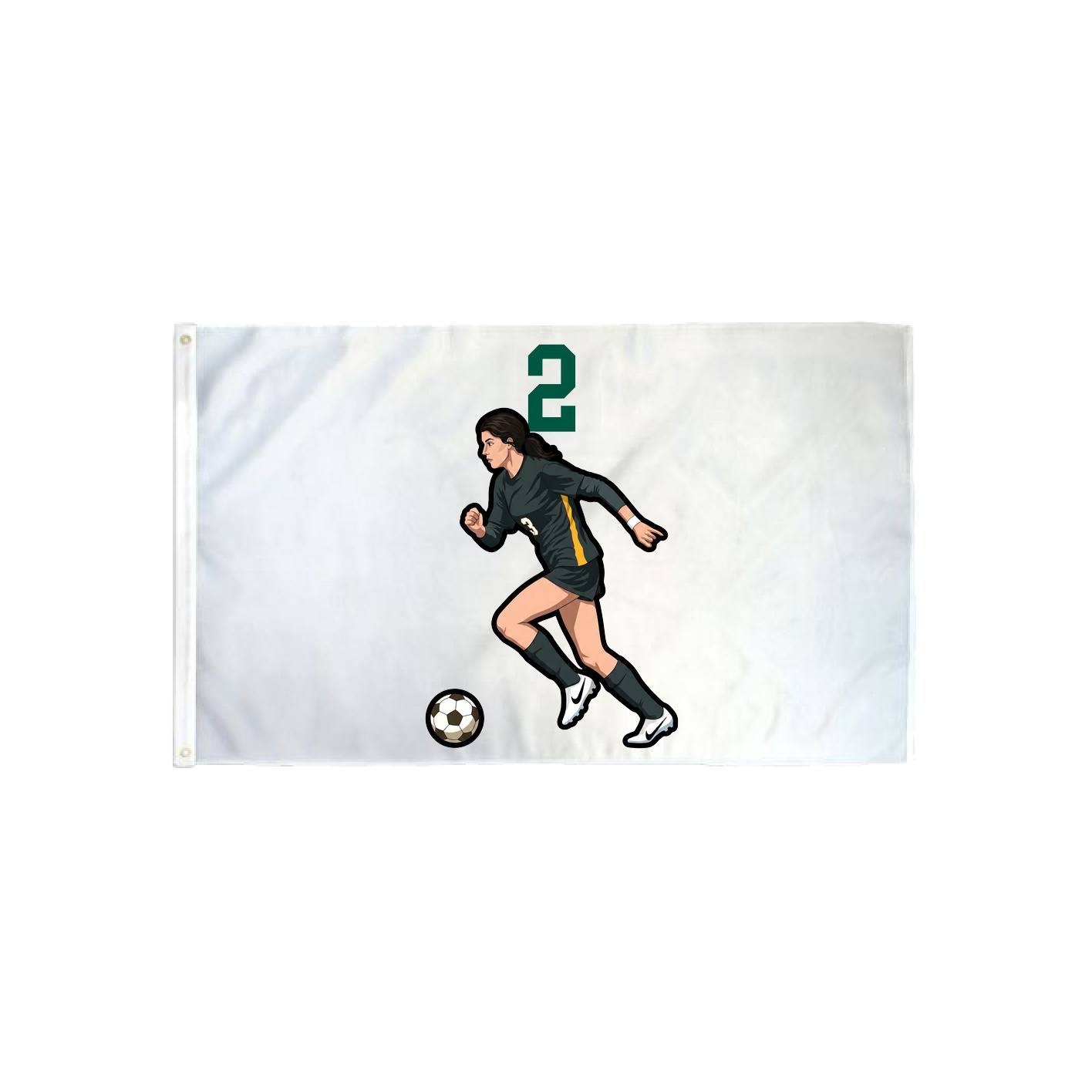3x5 Flag — Number Top in Classic
