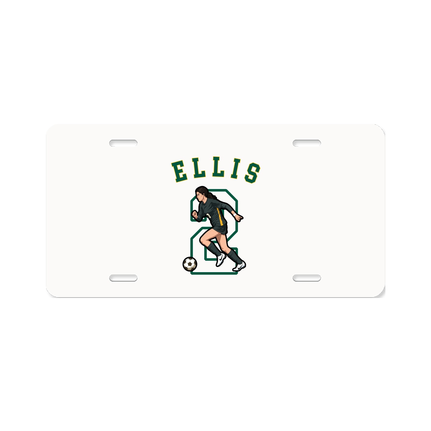 License Plate — Shirsey Arch in Classic
