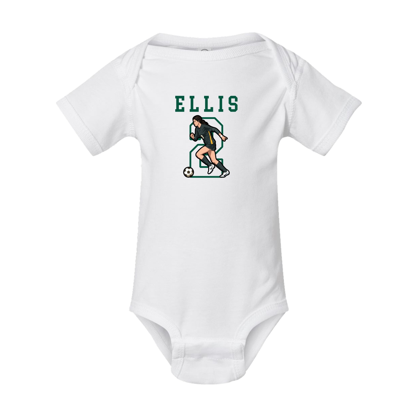 Baby Onesie — Shirsey in White