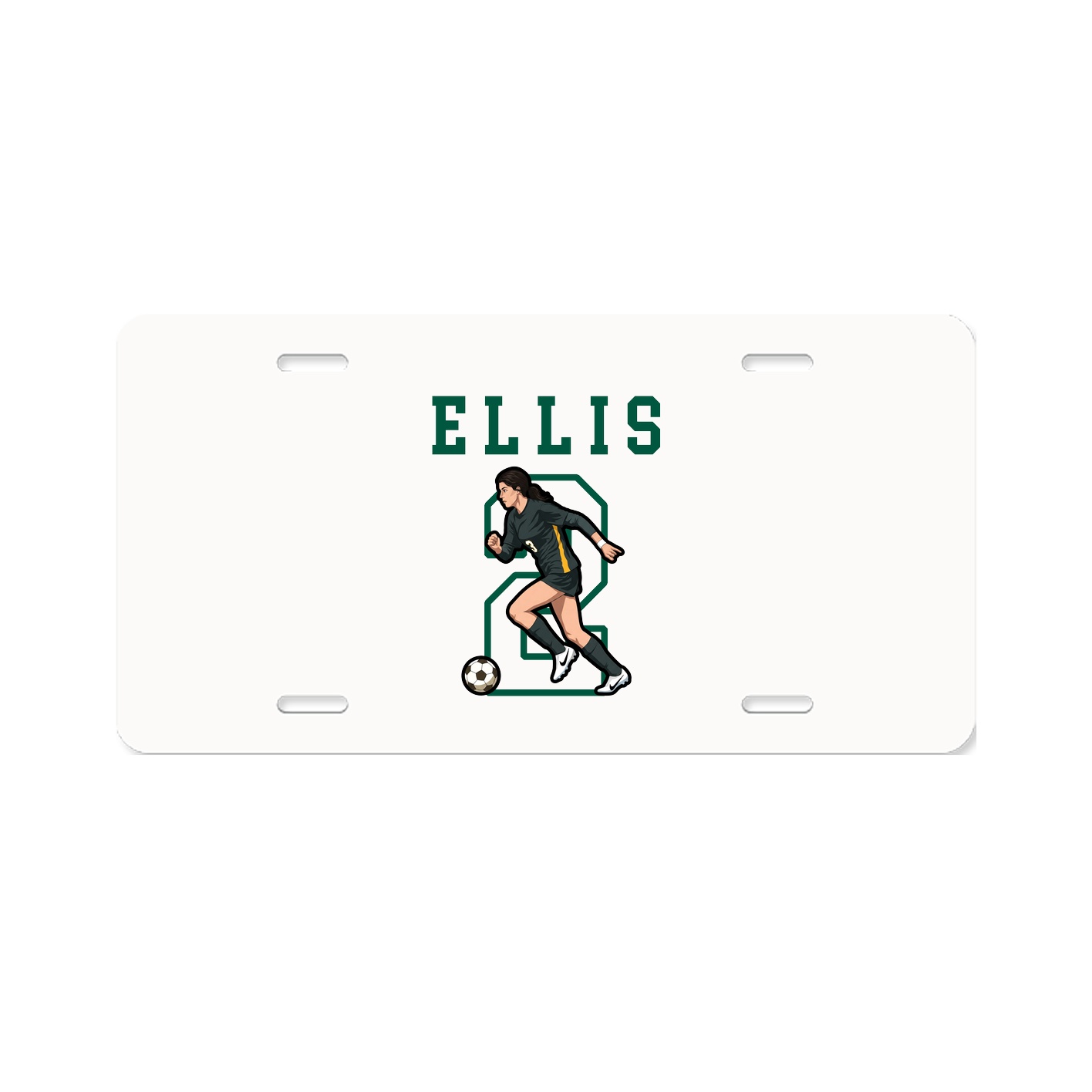 License Plate — Shirsey in Classic