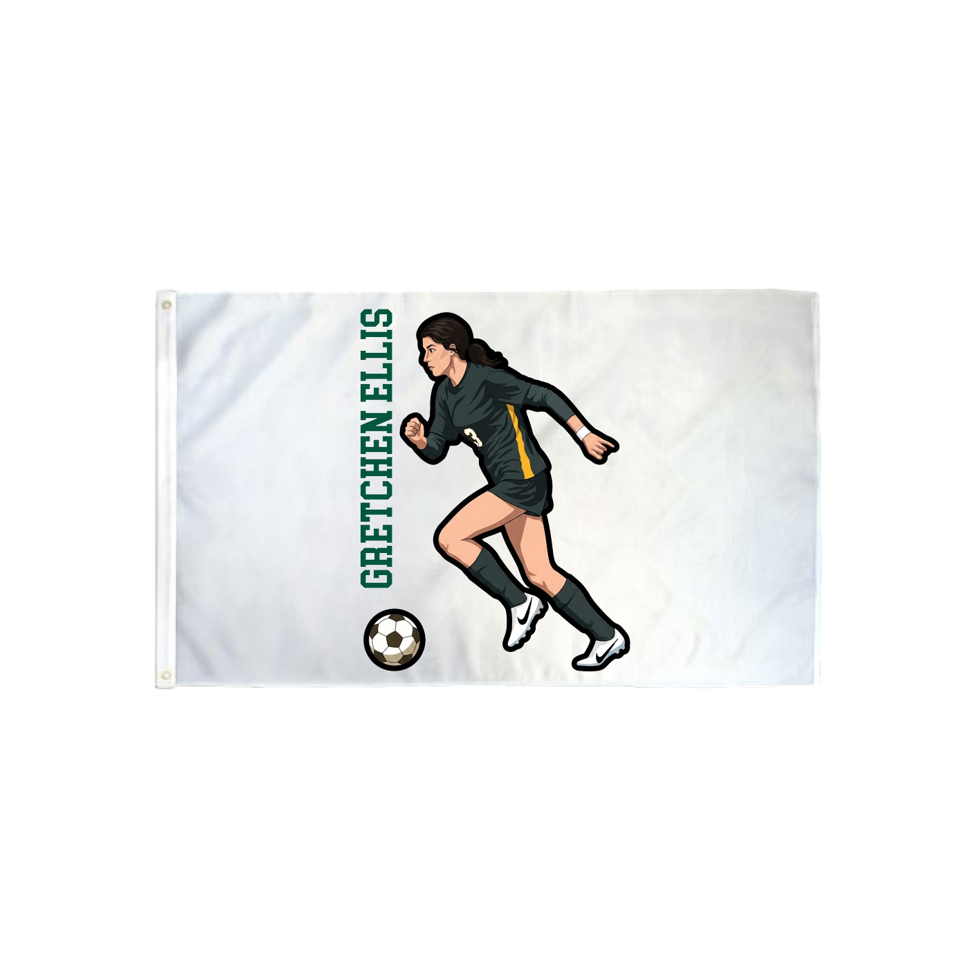 3x5 Flag — Name Vertical in Classic