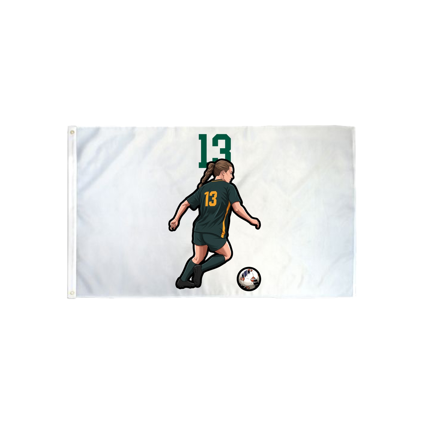 3x5 Flag — Number Top in Classic