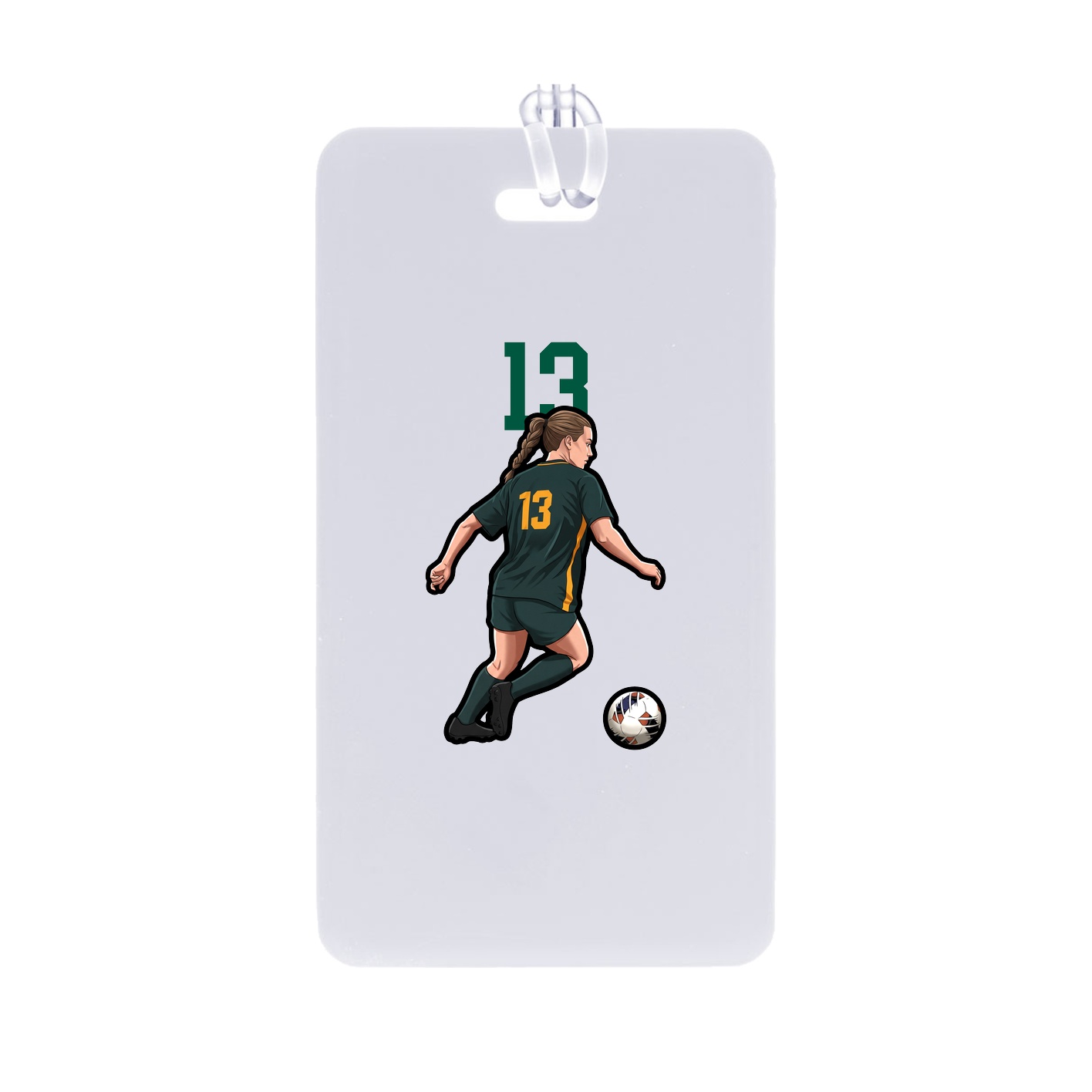 Bag Tag — Number Top in Classic